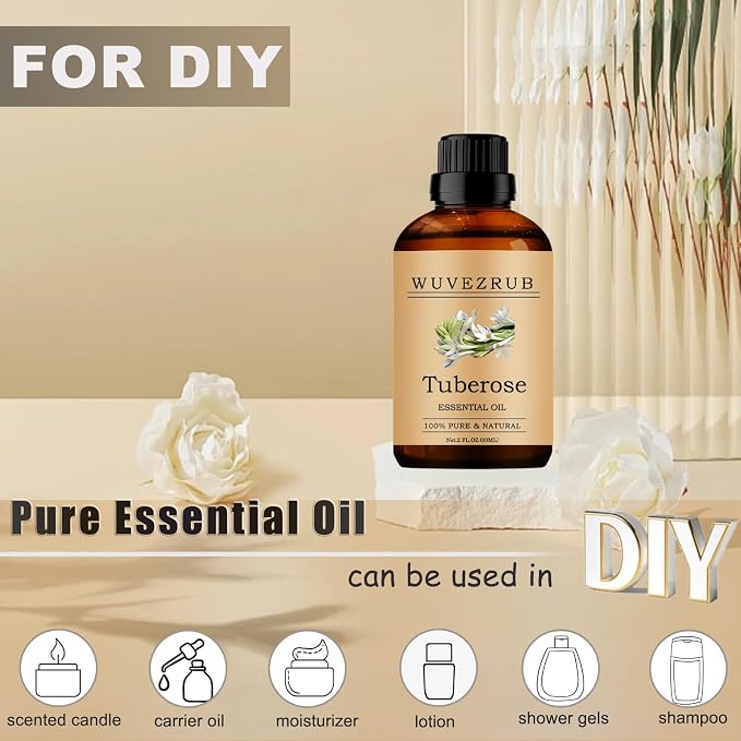 Tuberose Essential Oils, 60ML Pure and Natural Essential Oil - Image 3