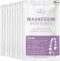 Village Naturals Therapy Calm Magnesium Bath Flakes, Lavender Vanilla Scent by VillageNaturalsTherapy