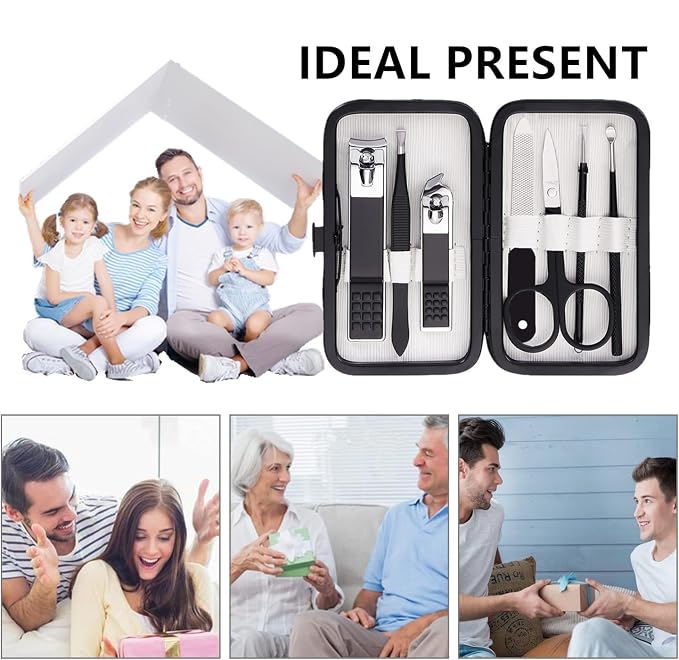 Nail Clipper Kit Nail Care Set for Men Women Nail Clipper Set Manicure Kit - Image 9
