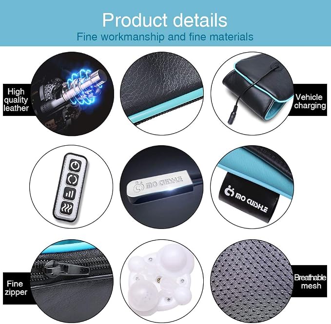 Mo Cuishle Mothers Day Gifts, Shiatsu Back Shoulder and Neck Massager - Image 9