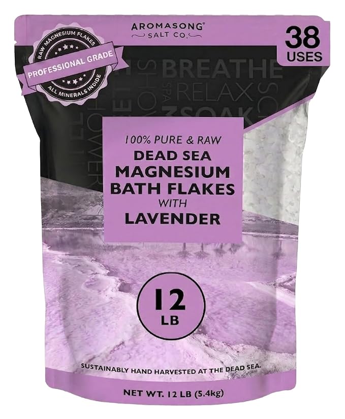 Aromasong RAW Magnesium Bath Flakes by Aromasong