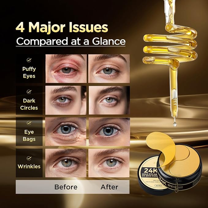24k Gold Eye Patches - Image 6