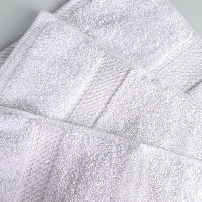 Superior Egyptian Cotton Pile 9 Piece Towel Set, Includes 3 Bath, 3 Hand - Image 3