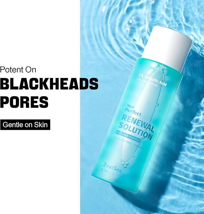 ZealSea Salicylic Acid Toner, BHA Liquid Exfoliant, Pore Minimizer - Image 2