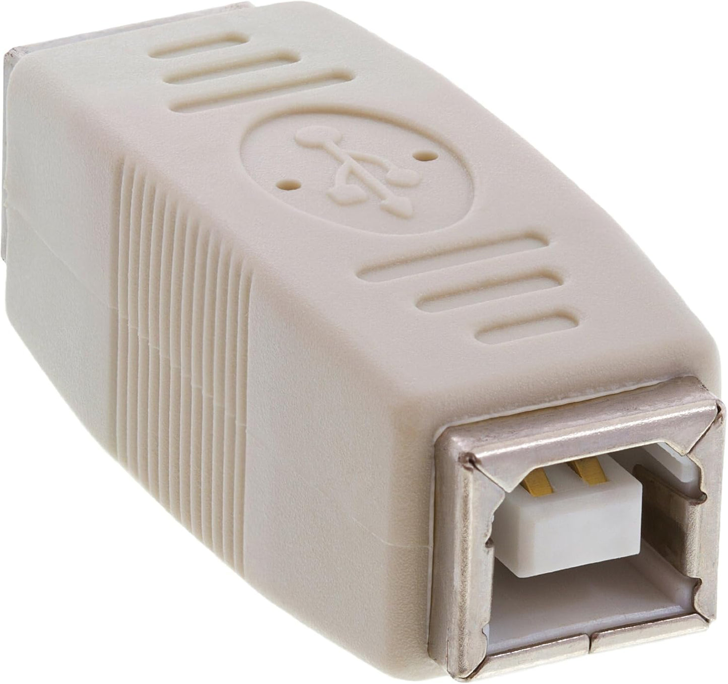 Cmple - [10 Pack USB B to B Adapter USB 2.0 Female to Female Coupler Jack to Jack Connector Converter for Printer Cable Scanner HDD External Hard Drive