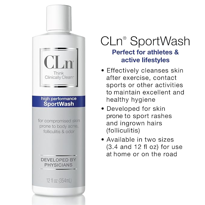 CLn® SportWash – High-Performance Sport Body Wash, - Image 4