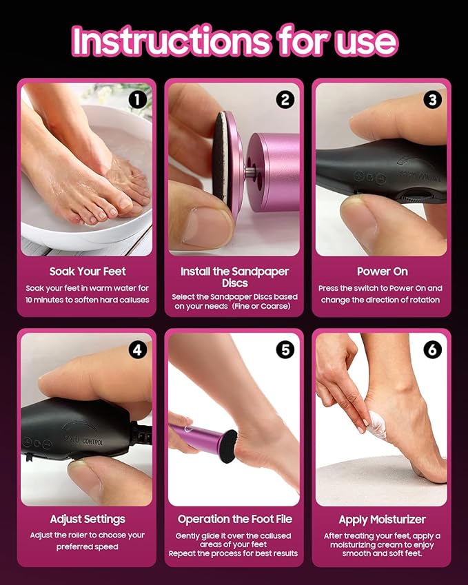 HayZBao Electric Foot Callus Remover - Image 9