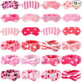 Xuhal 24 Pcs Spa Sleepover Party Favors Supplies Plush Headband and Eye Mask by Xuhal