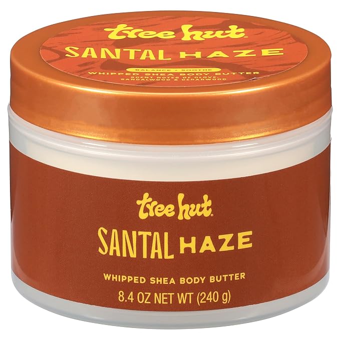 Tree Hut Santal Haze Whipped Shea Body Butter, Hydrating & Nourishing Body by TreeHut