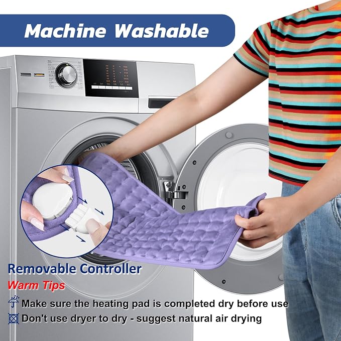 Electric Heating pad for Back Neck Shoulder Knee Arms Legs- Electric Heat Pads - Image 4