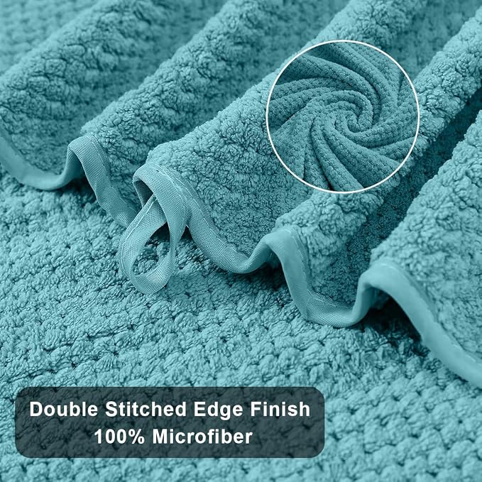 Hailea Extra Large Bath Towels Set 35x70 Inches - Image 9