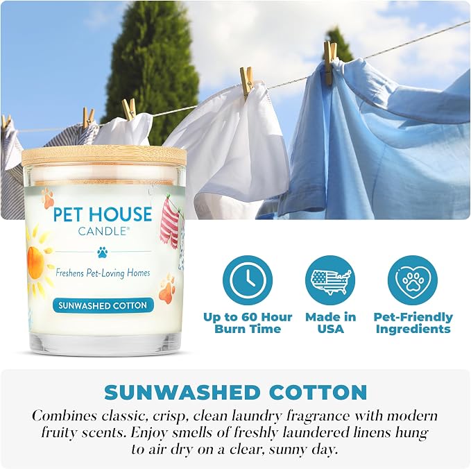 One Fur All Pet House Candle 2 Pack - Image 2