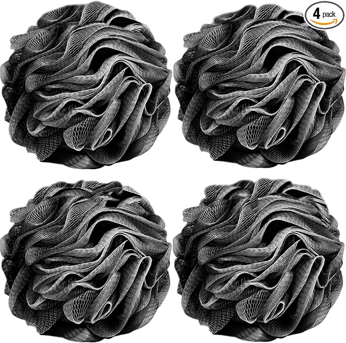 Fu Store Loofah Sponge Shower Loofahs 50g Bath Sponges Mesh Balls Body Scrubber by FuStore