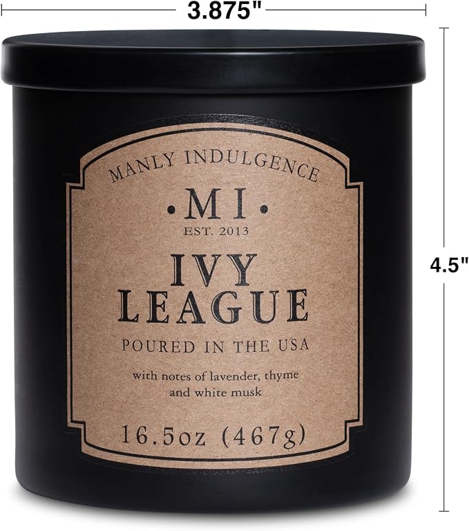 Manly Indulgence Ivy League Scented Candles - Image 4