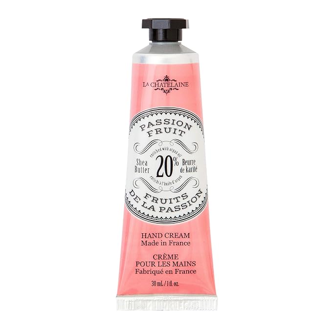 La Chatelaine 20% Shea Butter Hand Cream Travel Size, Organic Argan Oil by LaChatelaine