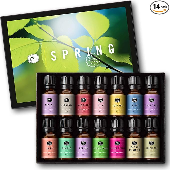 P&J Trading Spring Set of 14 Fragrance Oils by PJTrading