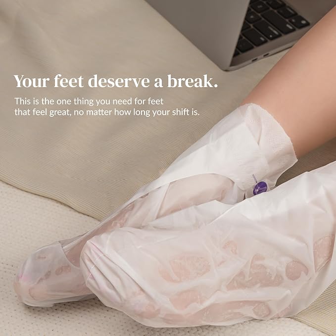 Epielle Hydrating Foot Mask 6 Pairs, Relieve and Soften - Image 6