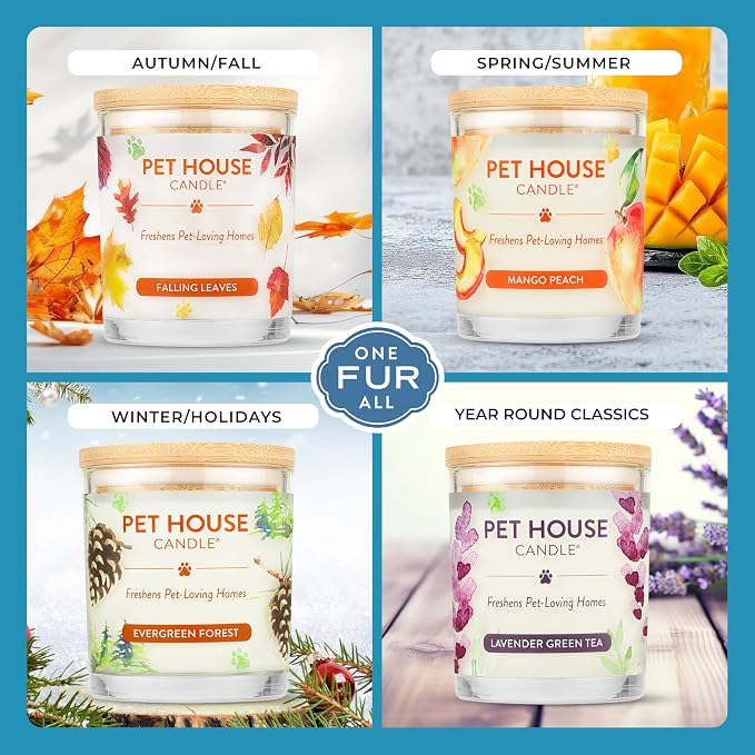 One Fur All Pet House Candle 2 Pack - Image 4
