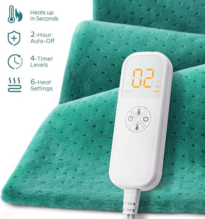 Mothers Day Gifts for Mom Her, Heating Pad for Back Pain & Cramps - Image 3