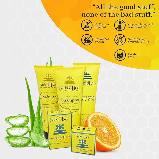 The Naked Bee Grapefruit Blossom Honey Hand and Body Lotion, 6.7oz - Image 3