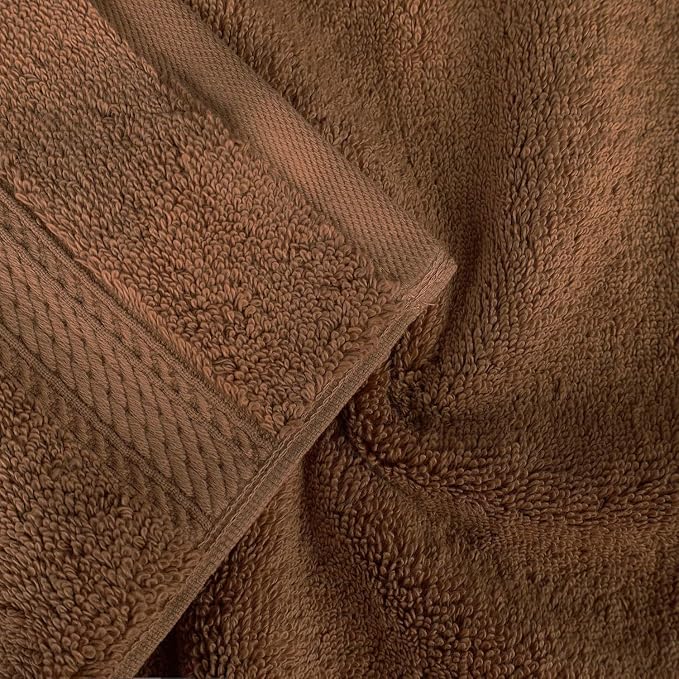 Superior Egyptian Cotton Pile Bath Towel Set of 4, Ultra Soft Luxury Towels - Image 4