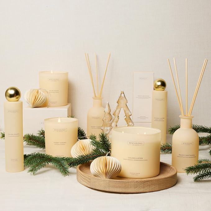 Patchouli & Ebony – Benevolence LA Scented Candle | 8oz, 45-Hour Burn | Natural - Image 9