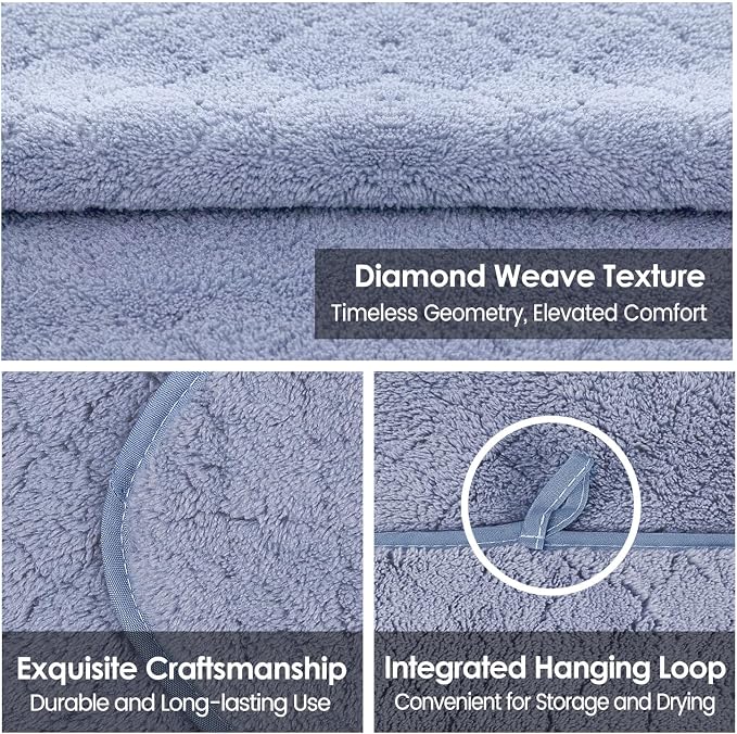 JML Microfiber Bath Towels, Ultra Soft, Super Absorbent, Fast Drying, No Fading - Image 4