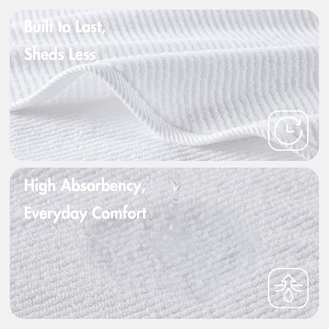 Madison Park 6-Piece Towel Washcloths Set - Image 4