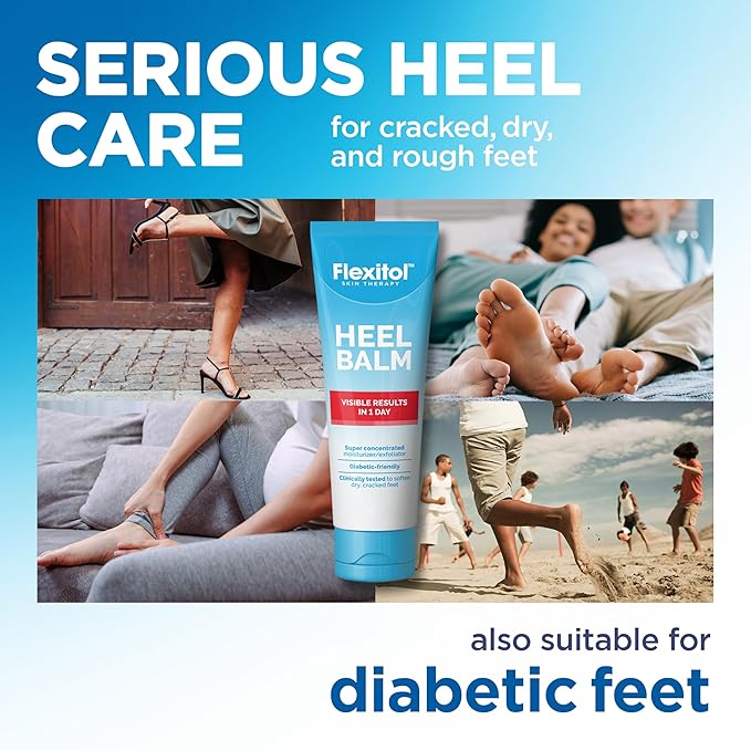 Flexitol Heel Balm, Cracked Heel Cream & Foot Balm, Intensive Hydration - Image 4