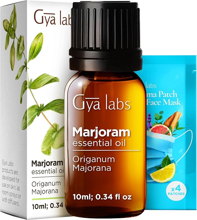 100% Pure Marjoram Essential Oil by GyaLabs
