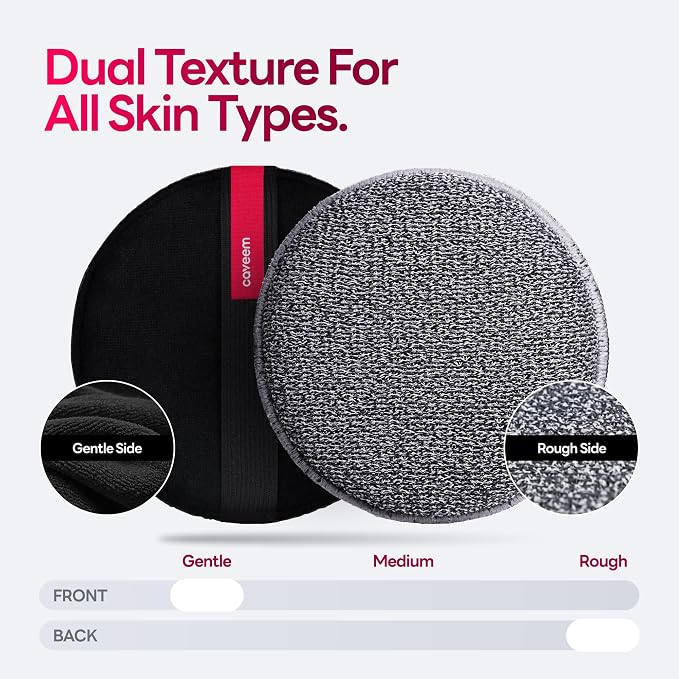 Caveem Exfoliating Body Scrubber, Bath and Body Scrub Buffer, Body Exfoliator - Image 3