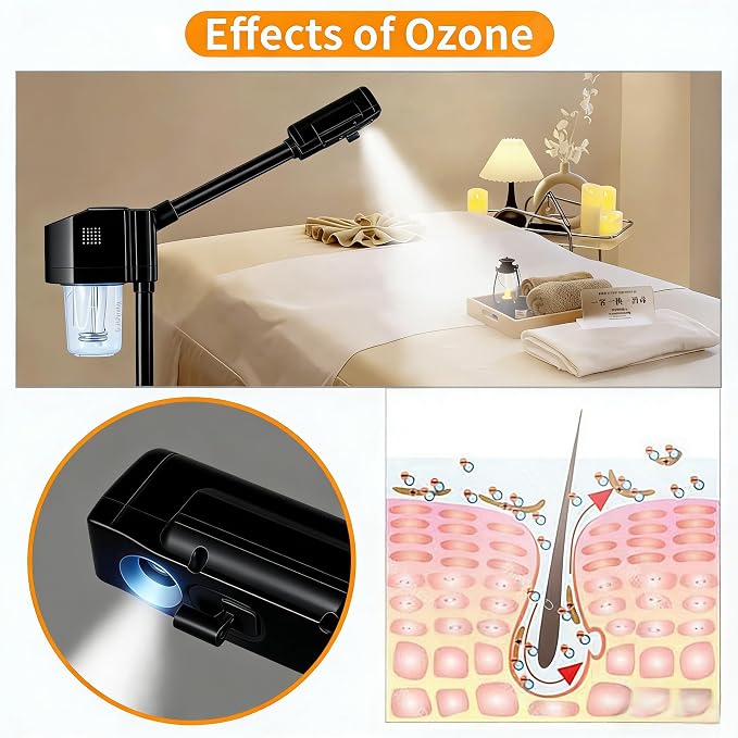 Professional Facial Steamer, Ionic Ozone - Image 3
