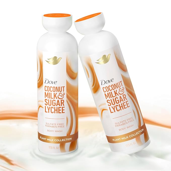Dove Plant Milk Cleansing Body Wash Coconut & Lychee - Image 5