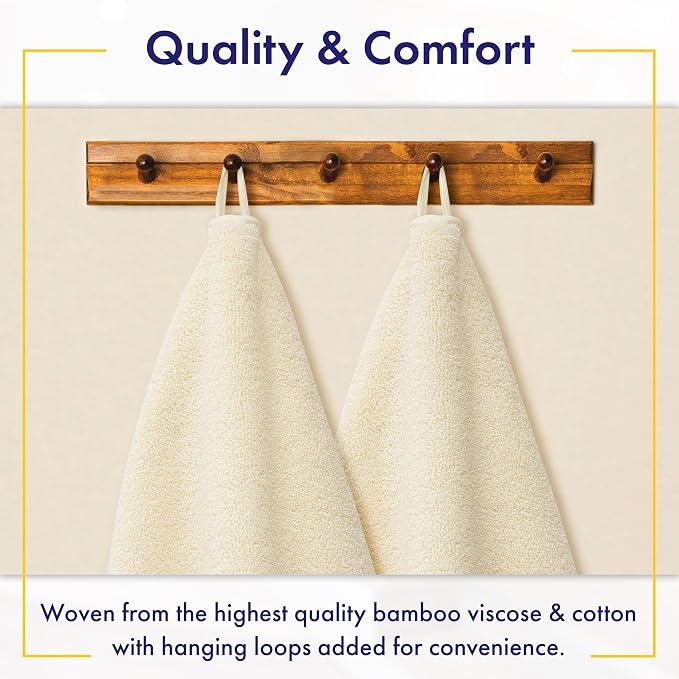 Alusa Home Ultra Soft & Plush Viscose from Bamboo Bath Sheets - Image 4