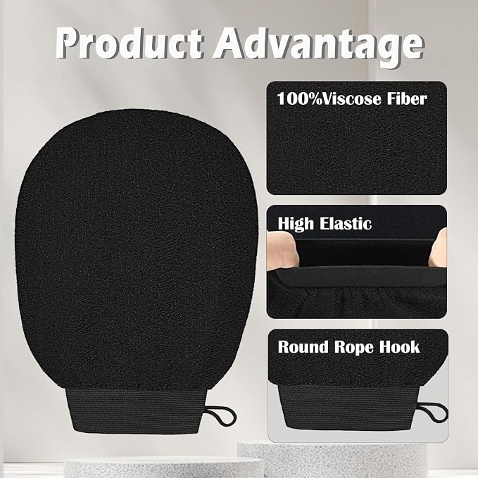 Ultra Thin Version Exfoliating Glove-Remove Unnecessary Dead Skin and - Image 3
