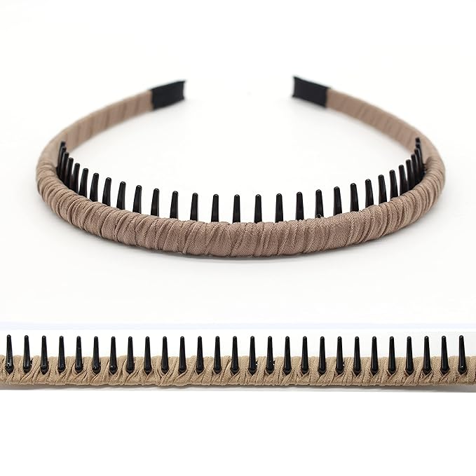 JOBAND 4pcs Hairbands for Women, Non-Slip Zig Zag Headbands, Adjustable Teeth - Image 3
