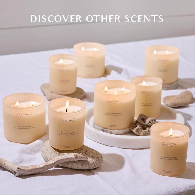 Orange, Cedarwood & Clove – Benevolence LA Large 3-Wick Scented Candle - Image 7