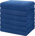 HOMEXCEL 6 Pack Bath Towel Set, Microfiber Ultra Soft Highly Absorbent Bath by HOMEXCEL