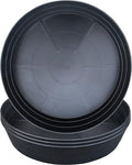 LWALRS Plant Saucer 14 Inch, 4 Pack Extra Large Planter Saucer, Plastic Plant by LWALRS
