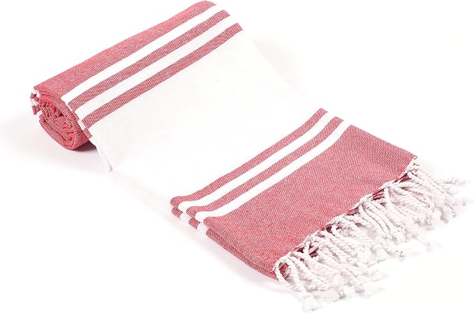 Goroly Home Cotton Turkish Peshtemal Beach Towel, Extra Large, Thin Quick Dry by GorolyHome