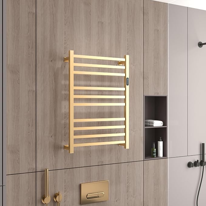 Luxury Heated Towel Rack for Bathroom, Wall Mounted Electric Towel Warmer Racks - Image 6