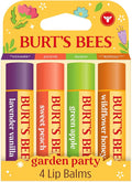 Burt's Bees 4 Pack Lavender Vanilla, Sweet Peach, Wildflower Honey; 24 Hour by BurtsBees