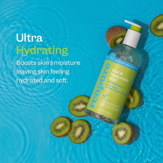 Renpure Kiwi and Hyaluronic Acid Ultra Hydrating Body Wash - Image 3