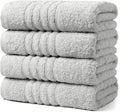 Aibaser Towels - Premium 100% Cotton Bath Towels Set, Lightweight and High by Aibaser