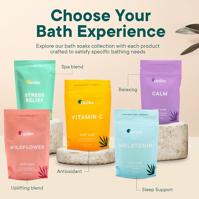 Latika Bath Soak Stress Relief Set of 3 - Image 6