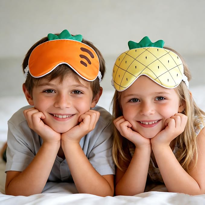 Orose Kids Silk Sleep Mask Cute Adjustable Original Design - Image 4