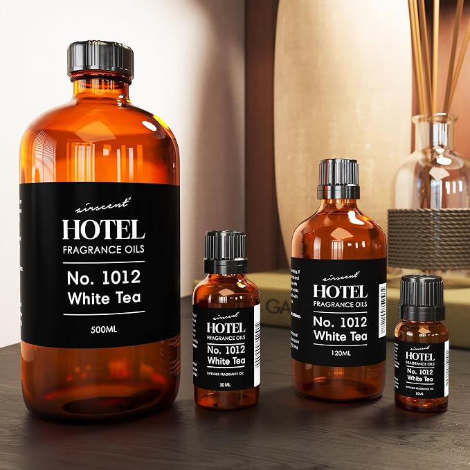 AirScent Hotel Diffuser Oil No. 1012 Inspired by The Renowned White Tea Hotel - Image 6