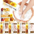 Pedicure Kit Foot Soak Set: Bubble Salt, Sugar Scrub, Massage Mask, Massage by nbcBeautiLab