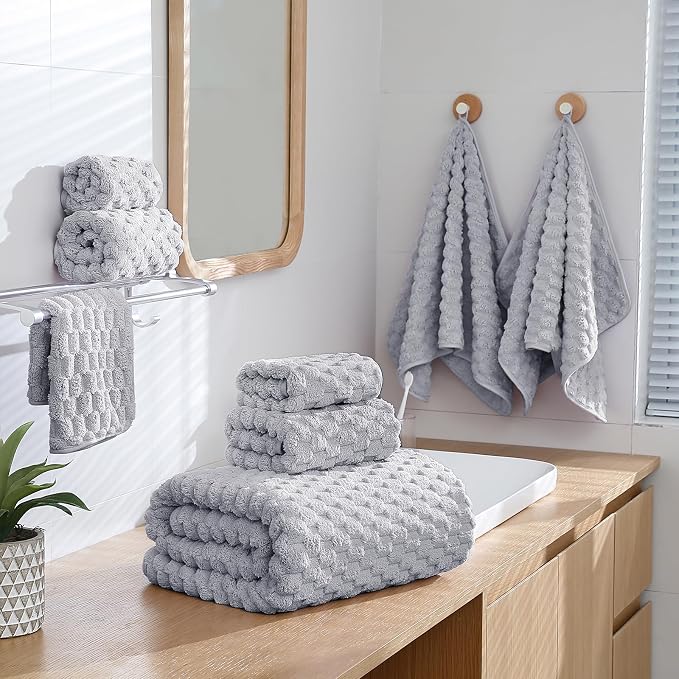 Extra Large Bath Towel Sheet-40x80 Inches Oversized, Super Soft, Quick Dry - Image 3