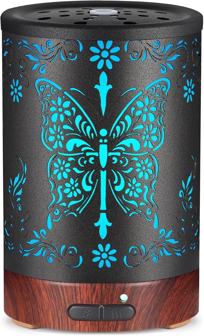 Metal Essential Oils Diffuser 150ML by Kobodon